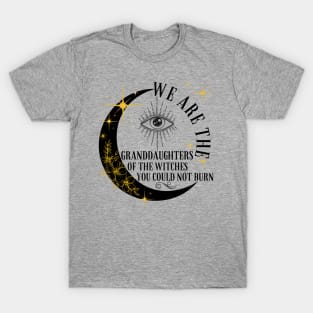 Granddaughters of Witches You Could Not Burn T-Shirt